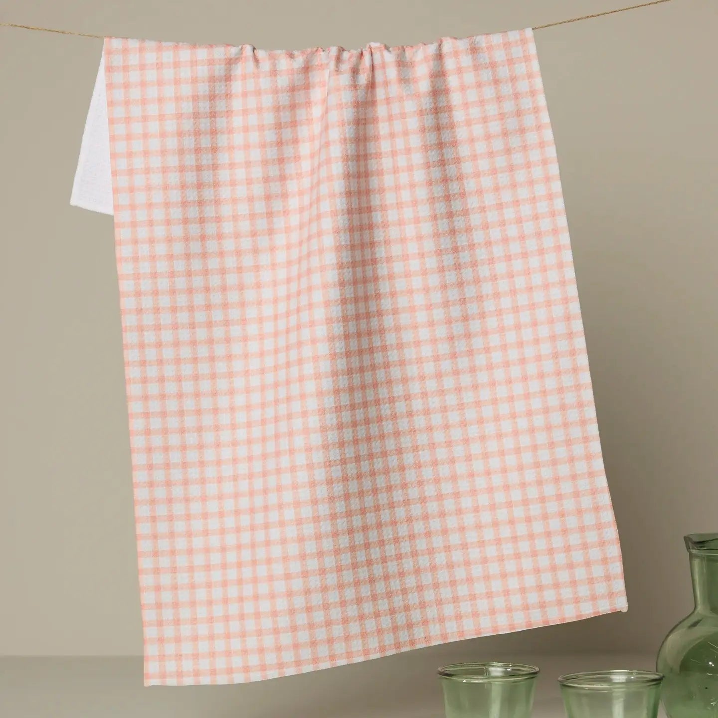 Peach Darling Tea Towel