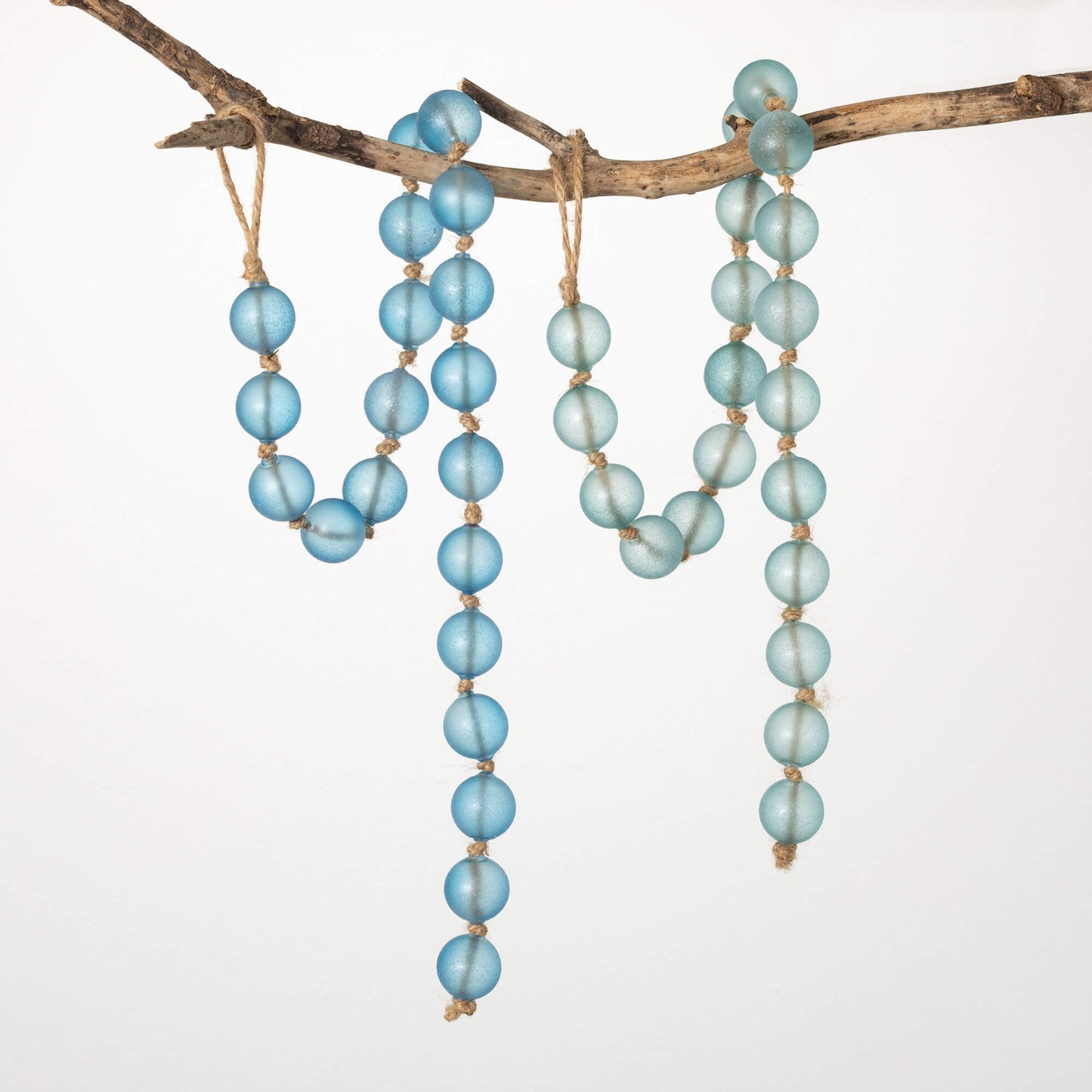 Blue Beaded Garland