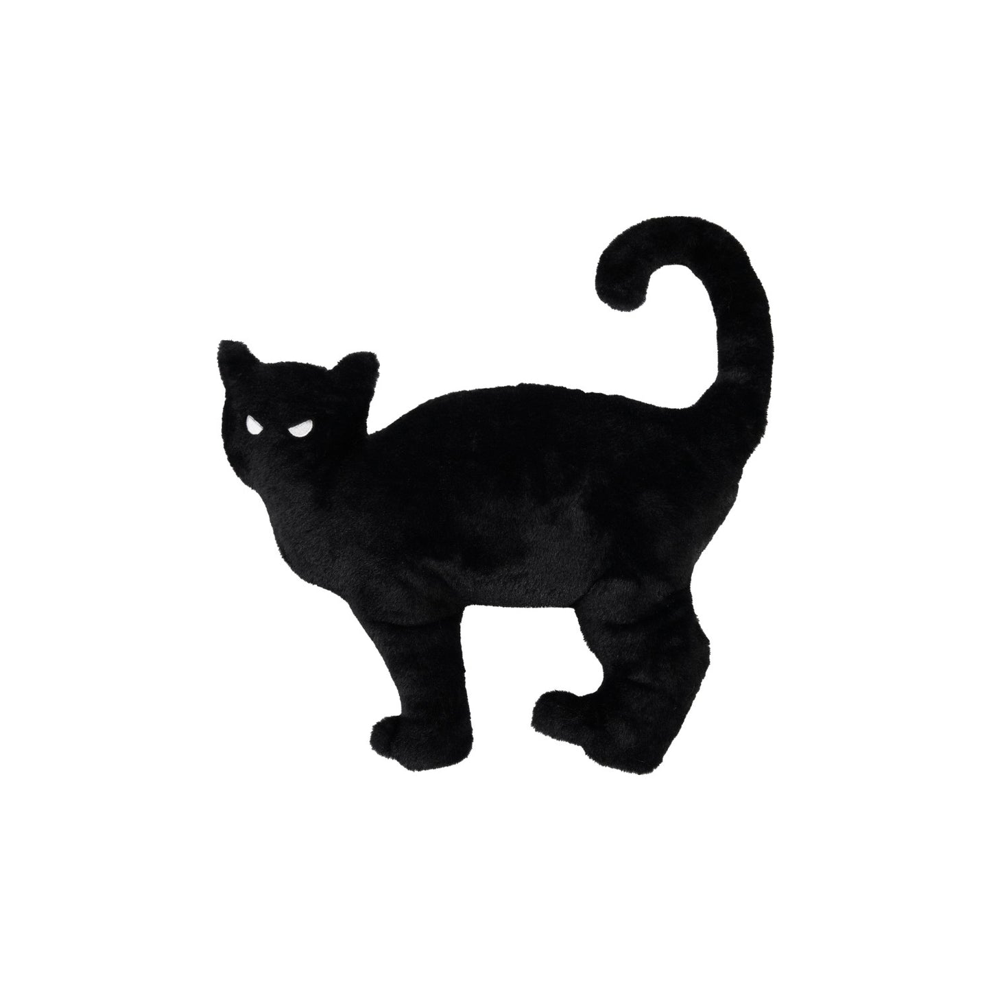 Faux Fur Cat Shaped Pillow