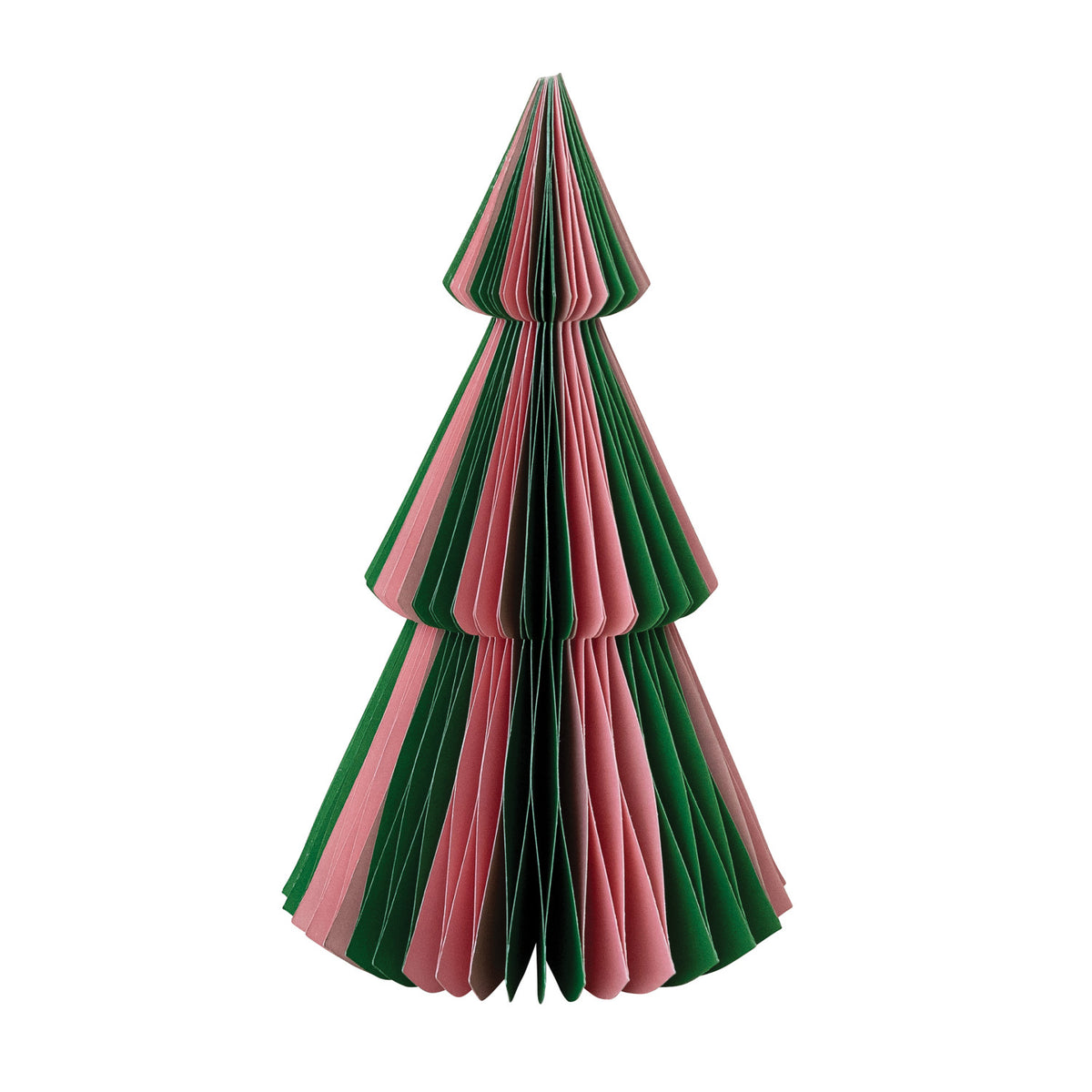 9" Handmade Recycled Paper Folding Honeycomb Tree,