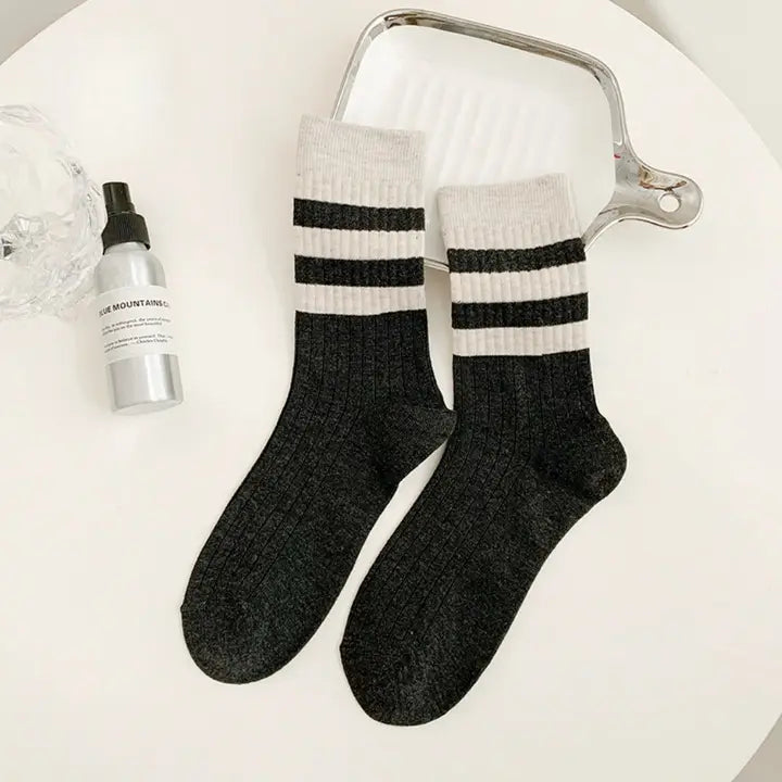 Vintage Two Stripe Socks