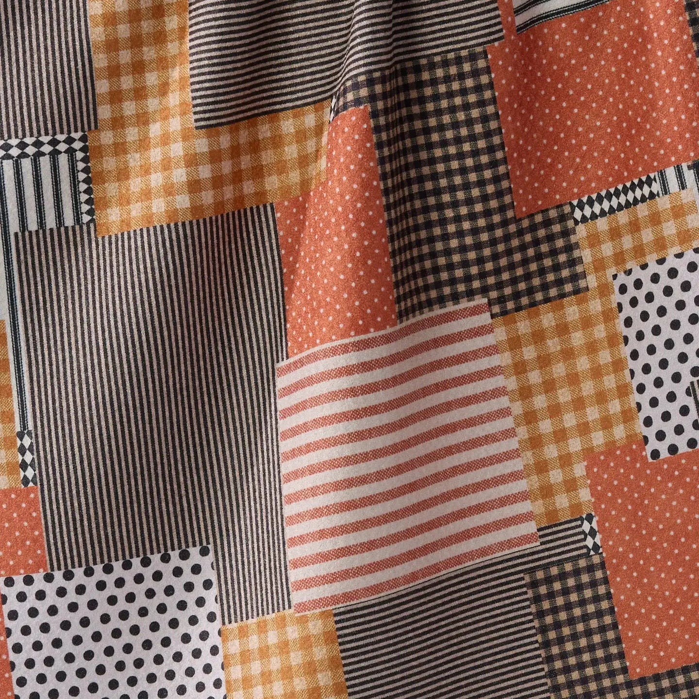 Patch and Pumpkin Tea Towel