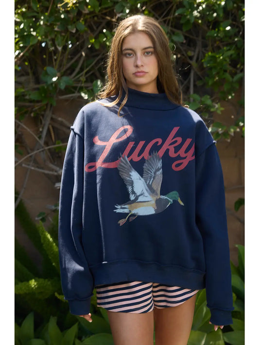 "Lucky" Duck Sweatshirt