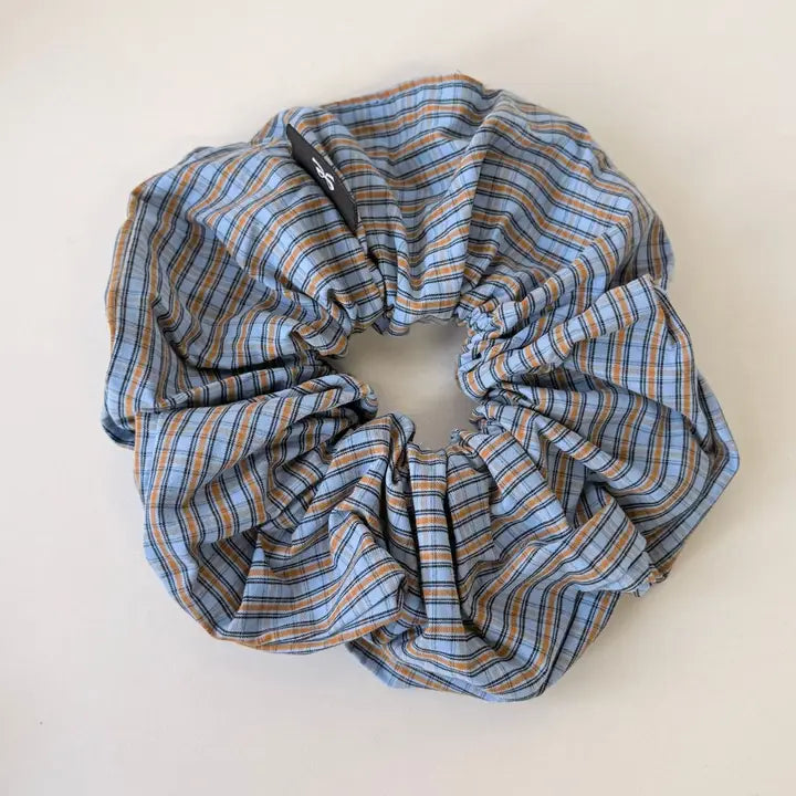 Plaid Hair Scrunchie