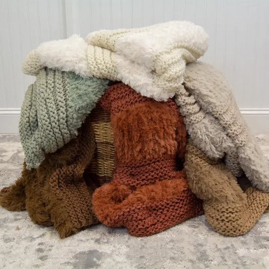 Plush Knit Throw