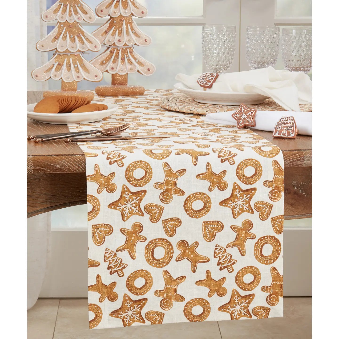 Gingerbread Table Runner