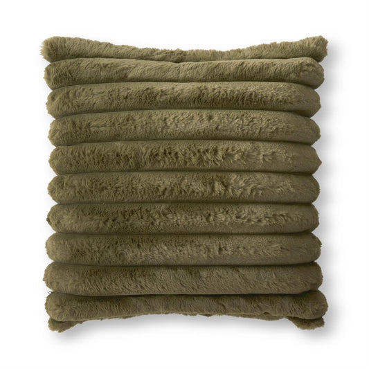 24" Faux Fur Pillow