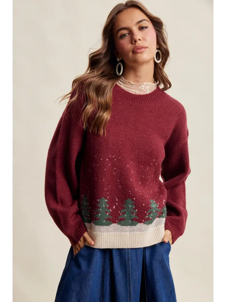 Winter Woodland Sweater