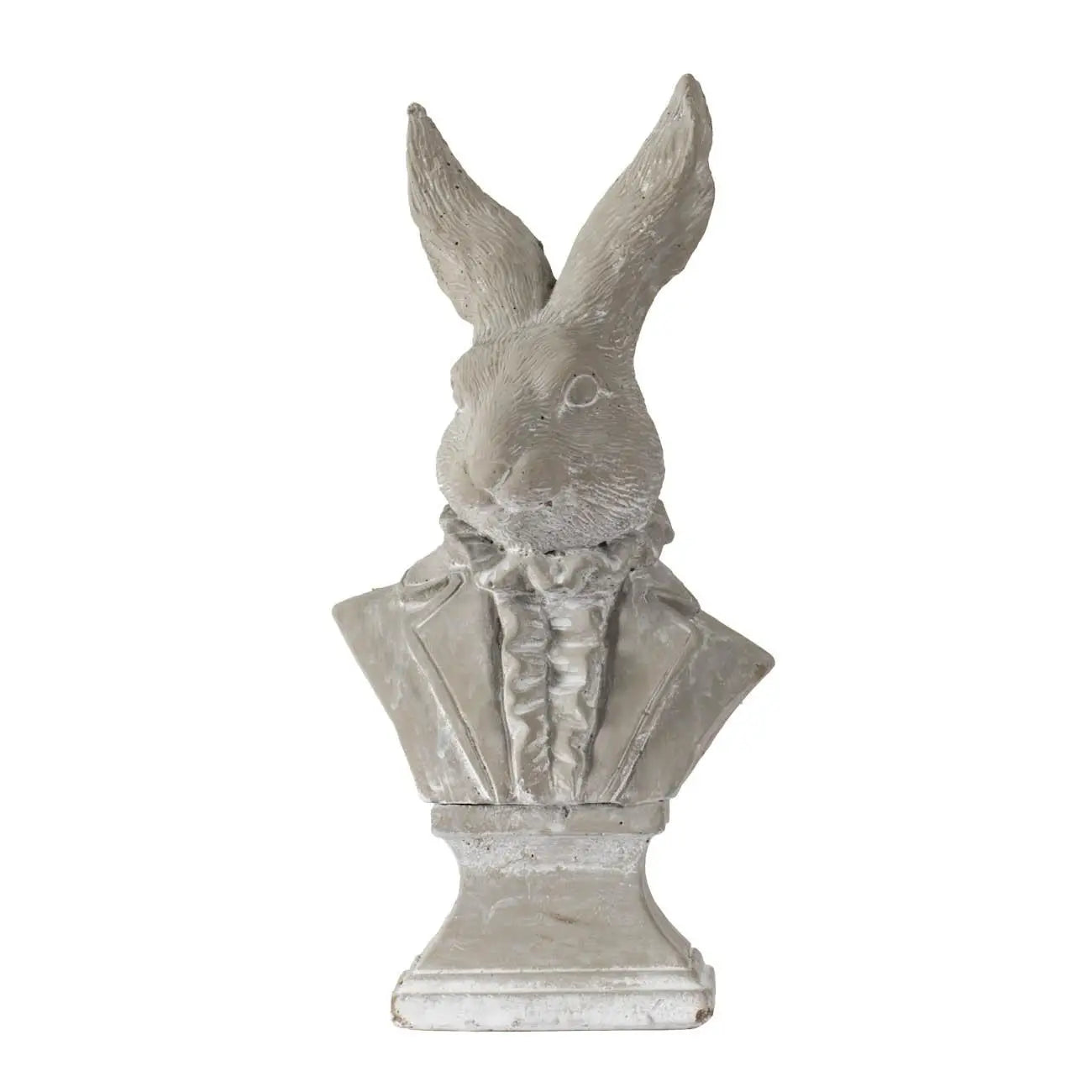 Cement Rabbit Bust