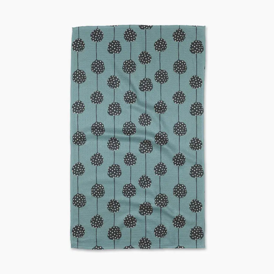 Polka Dot Garland Geometry Towel