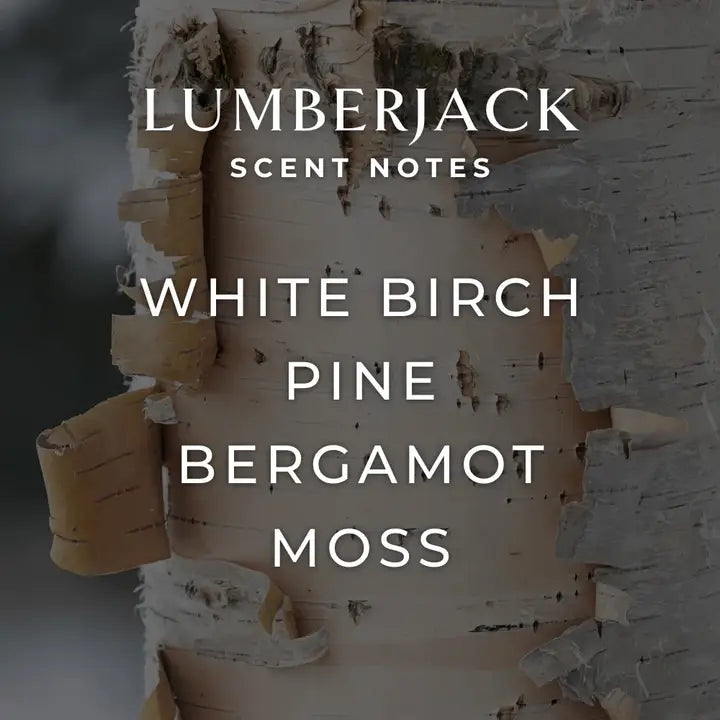 Lumberjack Amber Jar Candle