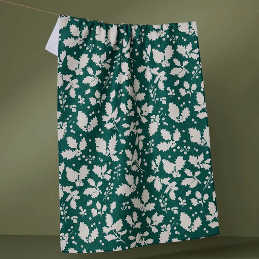 Hollyday Geometry Tea Towel