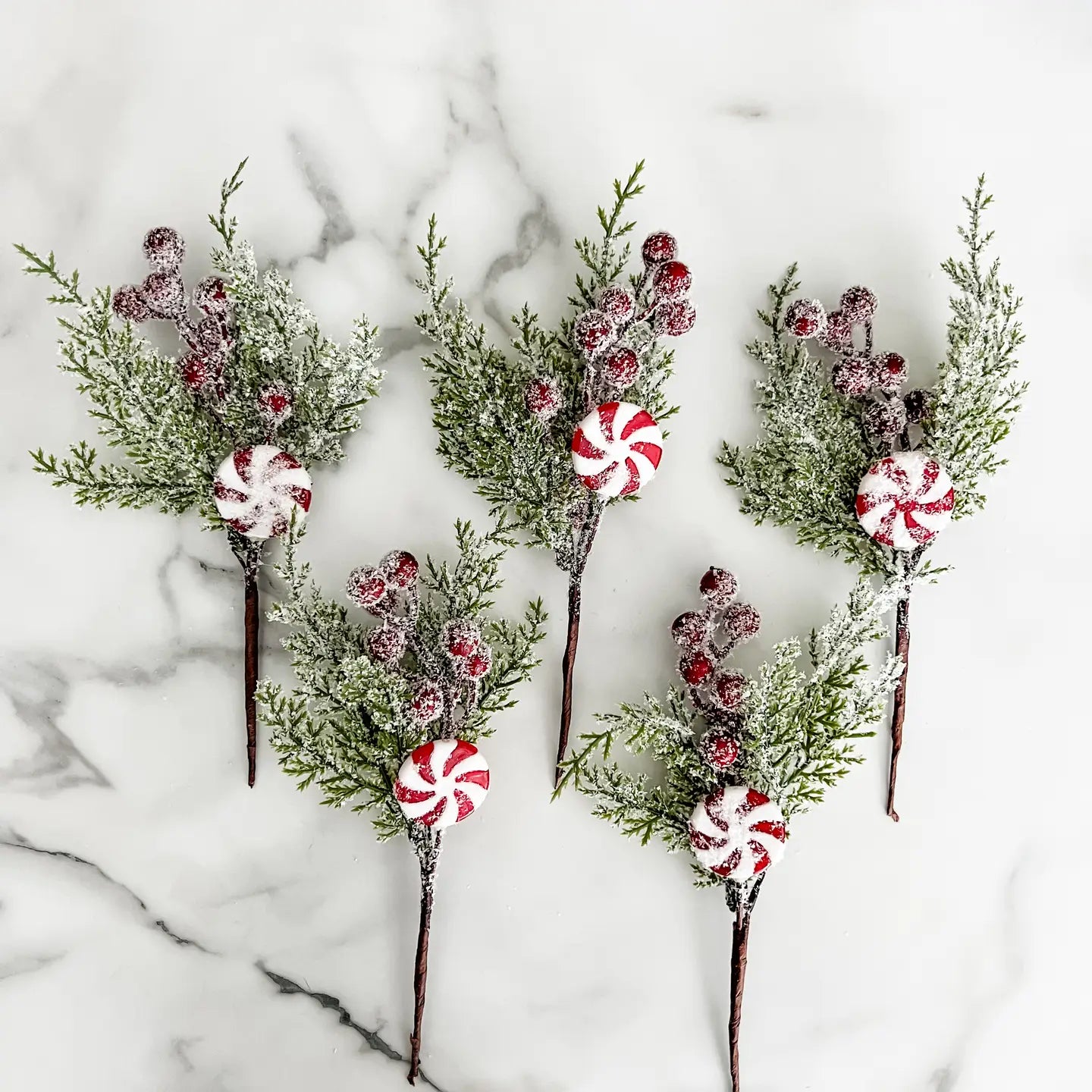 Peppermint Greenery Sprig