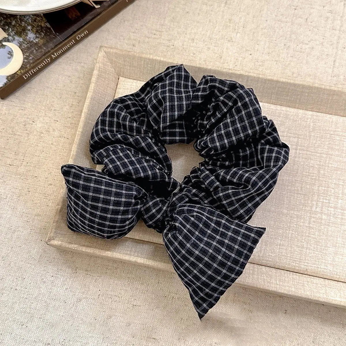Bow Hair Scrunchie