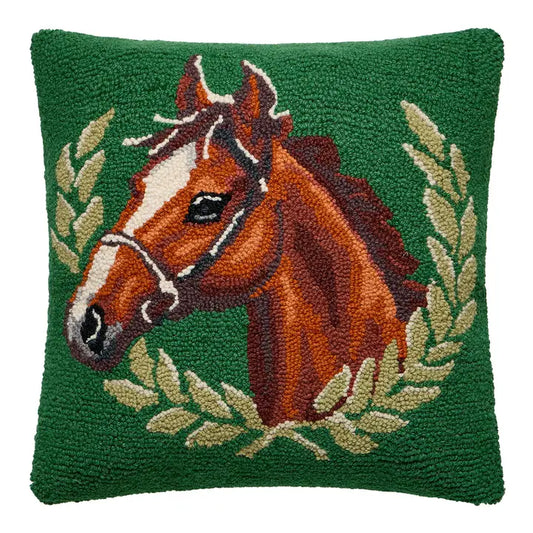 Polo Horse Hook Pillow