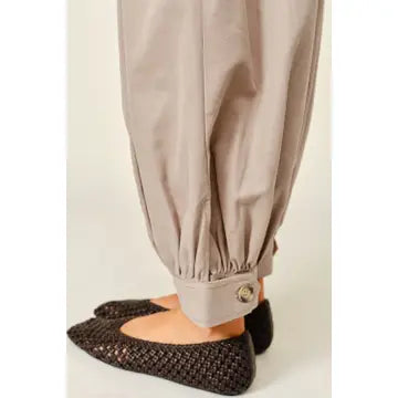 Tencel Shirring Balloon Pants