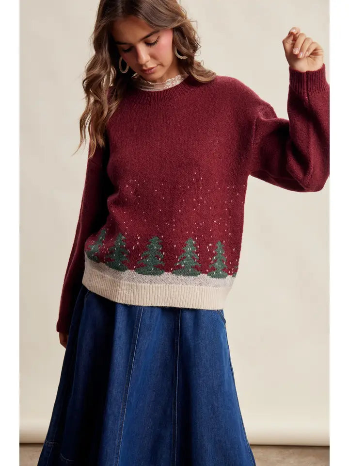 Winter Woodland Sweater