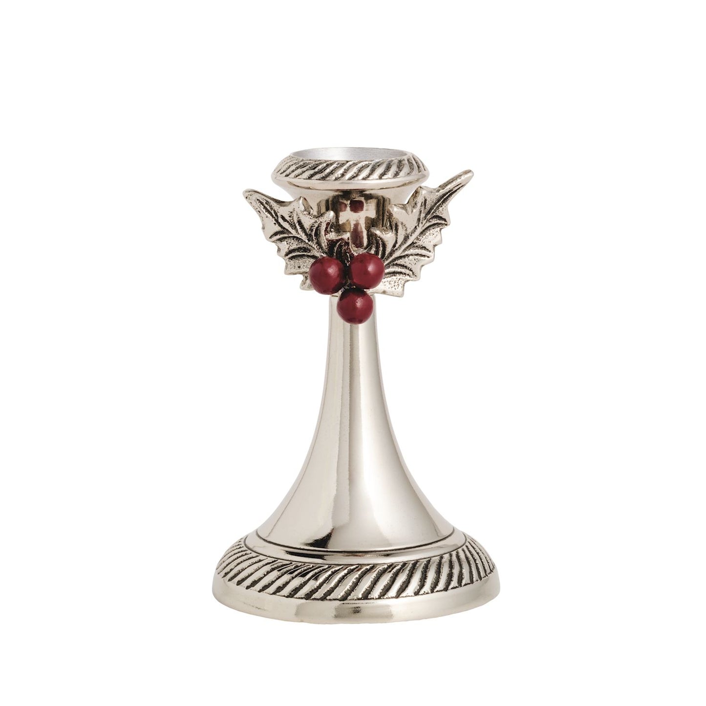 Holly Candlestick
