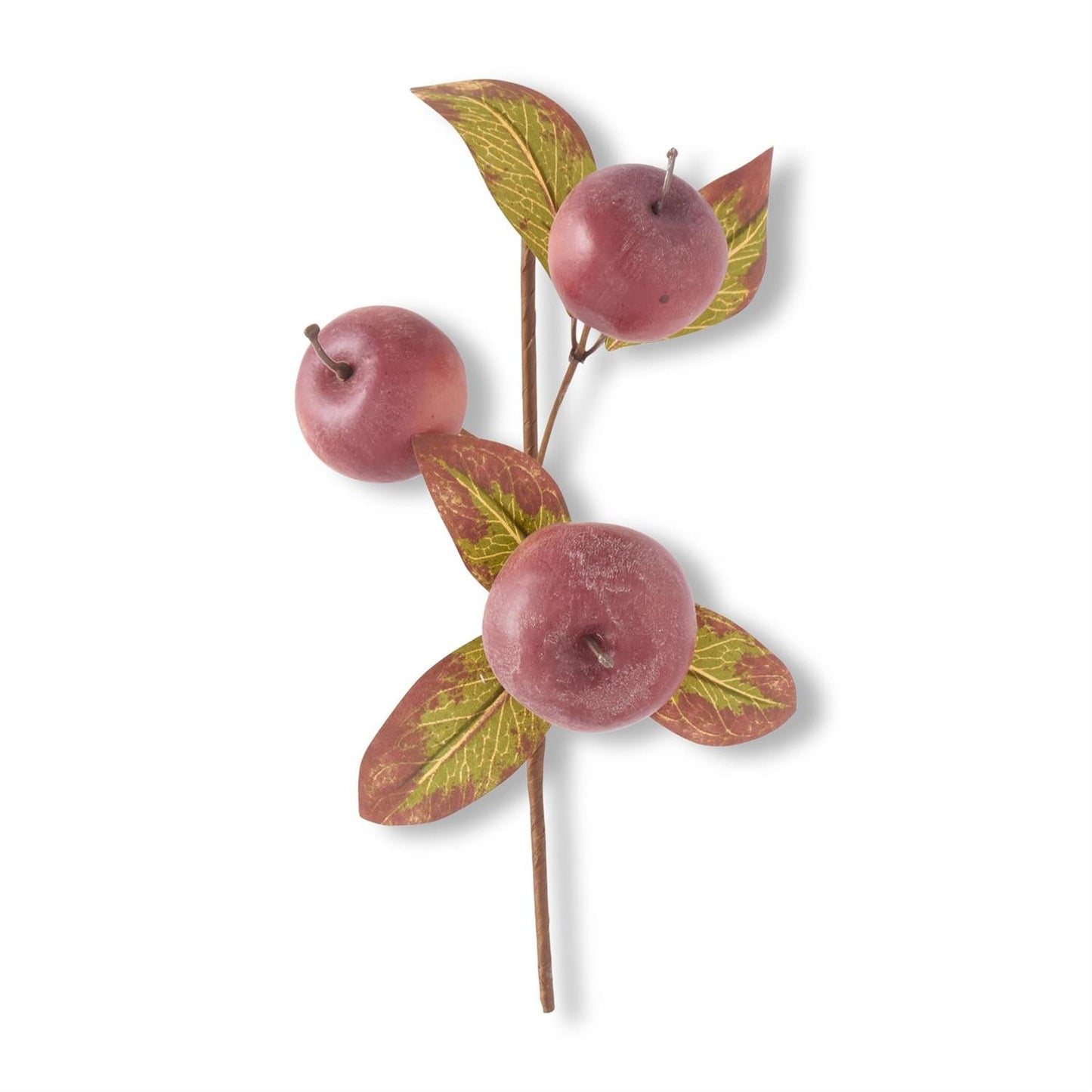 13" Burgundy Red Apples