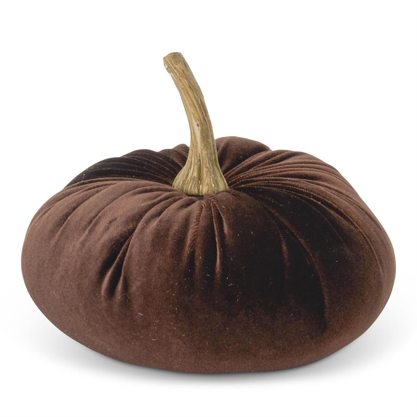 6.5" Velvet Stuffed Pumpkin