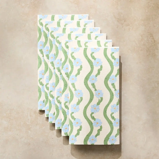 Wavy Flowers Not Paper Towel