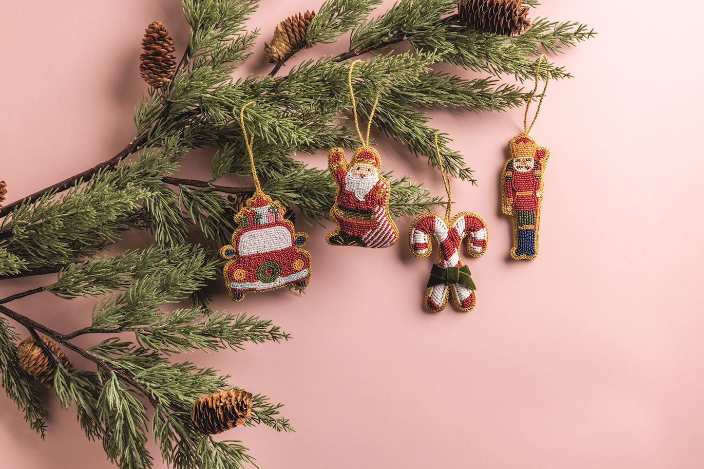 Beaded Christmas Ornament