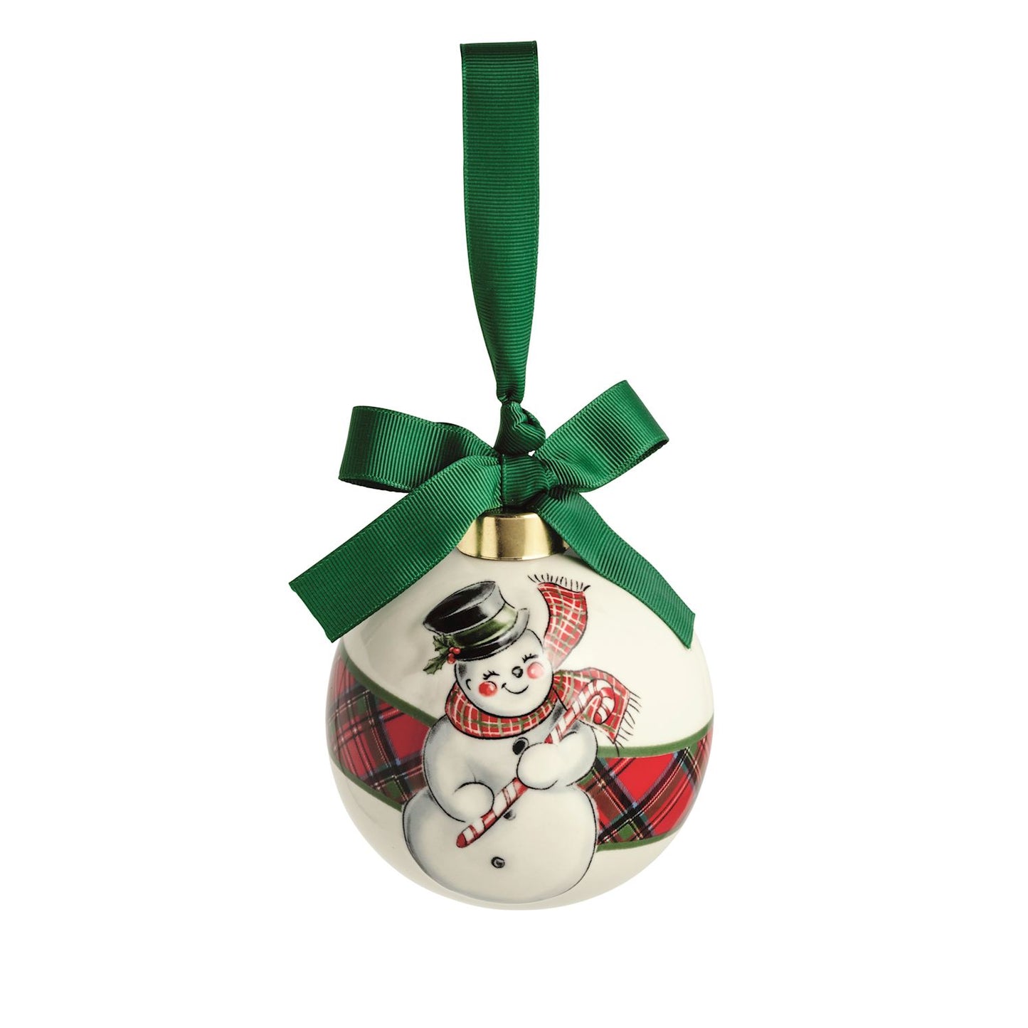 Tartan Stripe Ornament