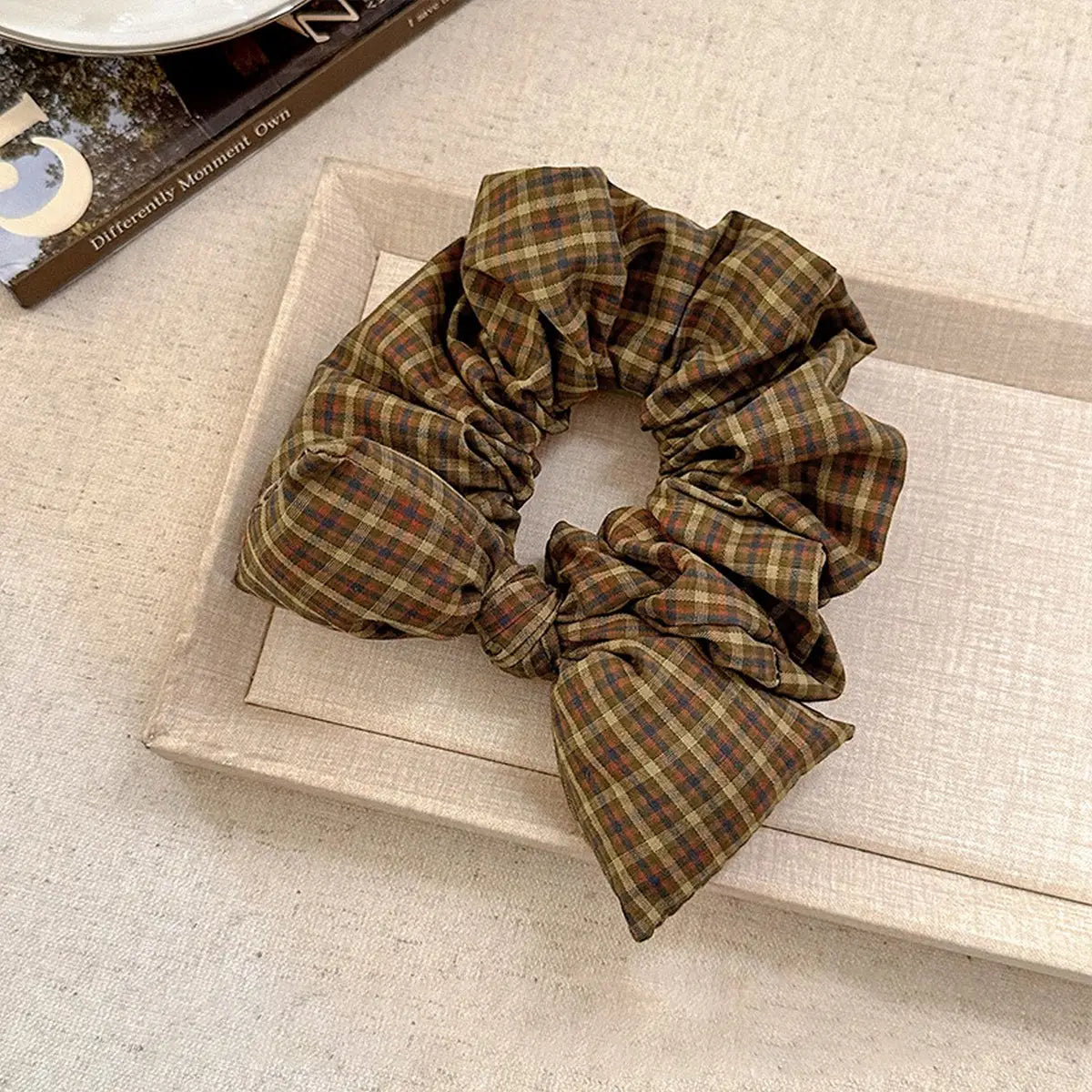 Bow Hair Scrunchie