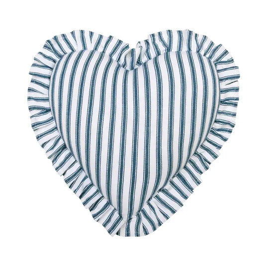 Americana Heart Shaped Pillow