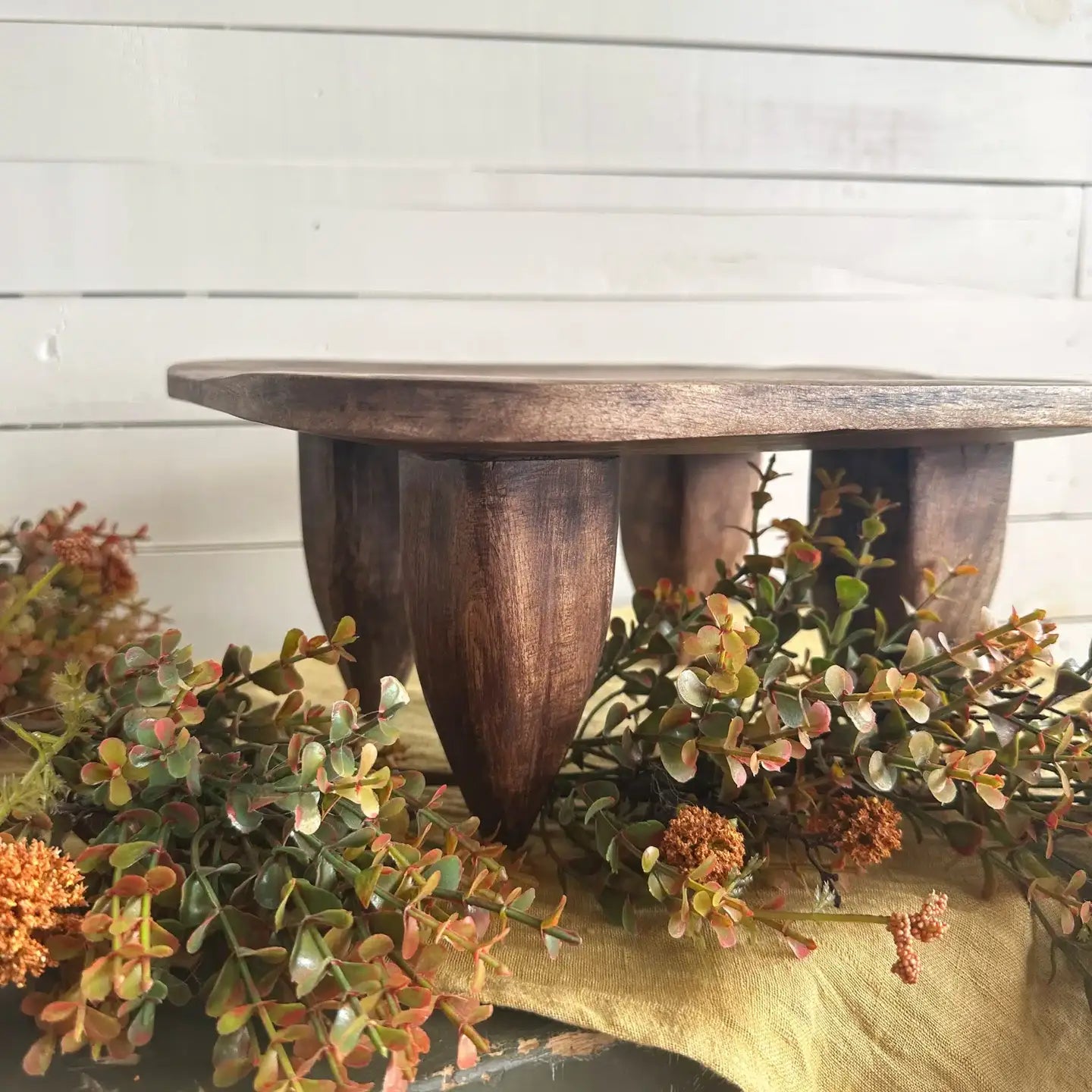 Square Primitive Stool