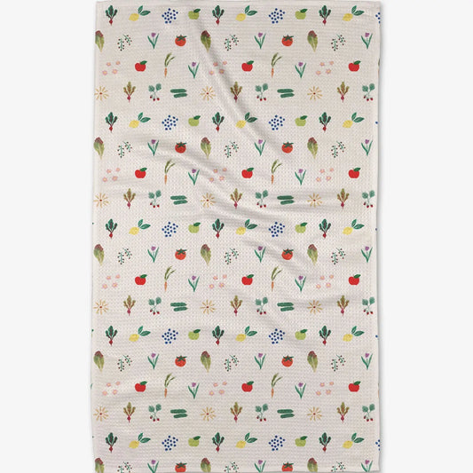 Geometry Fresh Produce Tea Towel