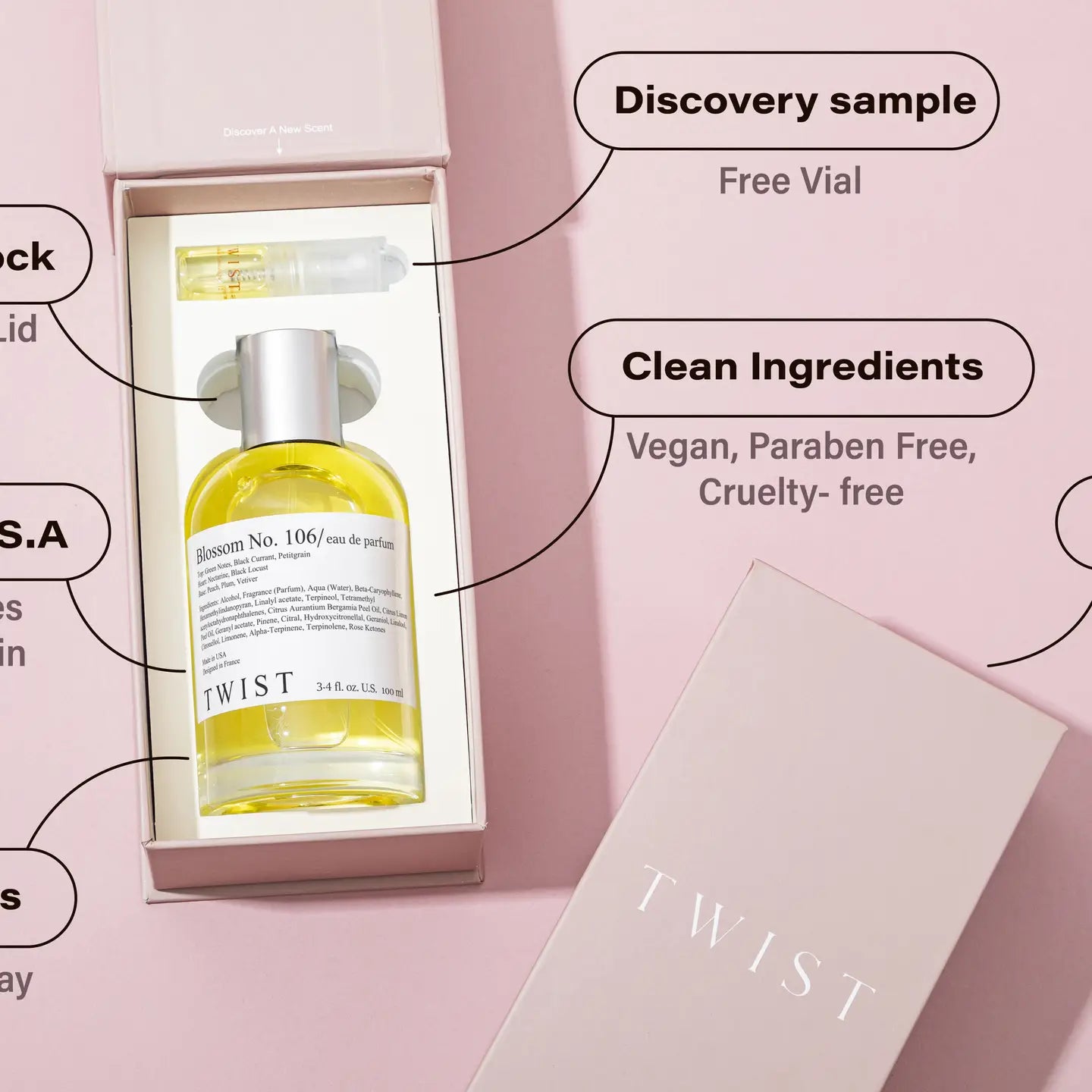 Twist Bloom No 106 Inspired by JM Nectarine & Honey