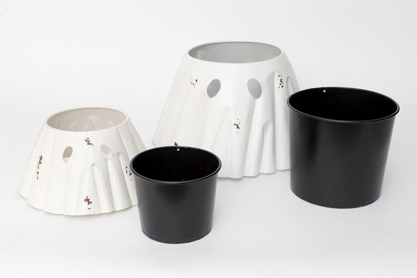 Metal Ghost Planter