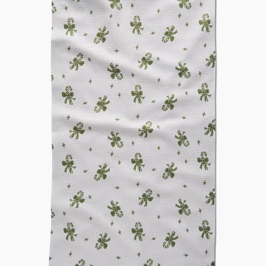 Candy Canes for You Geometry Towel