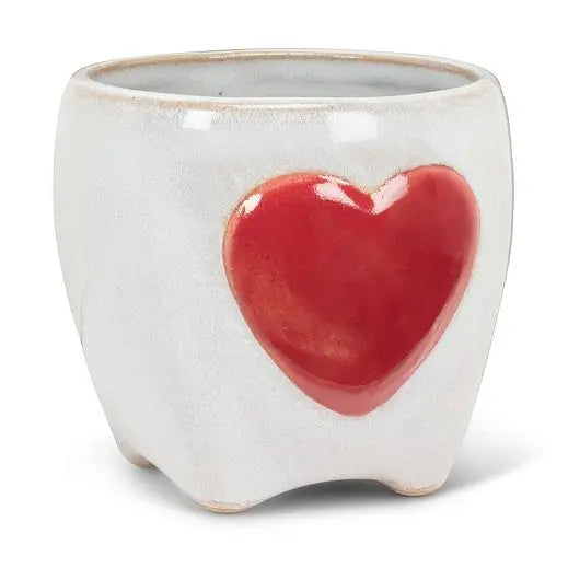 Small Planter with Heart