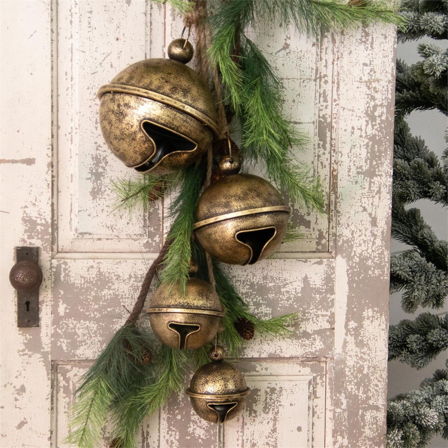 Hanging Gold Jingle Bells