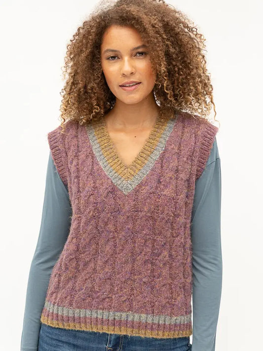 Violet Sweater Vest