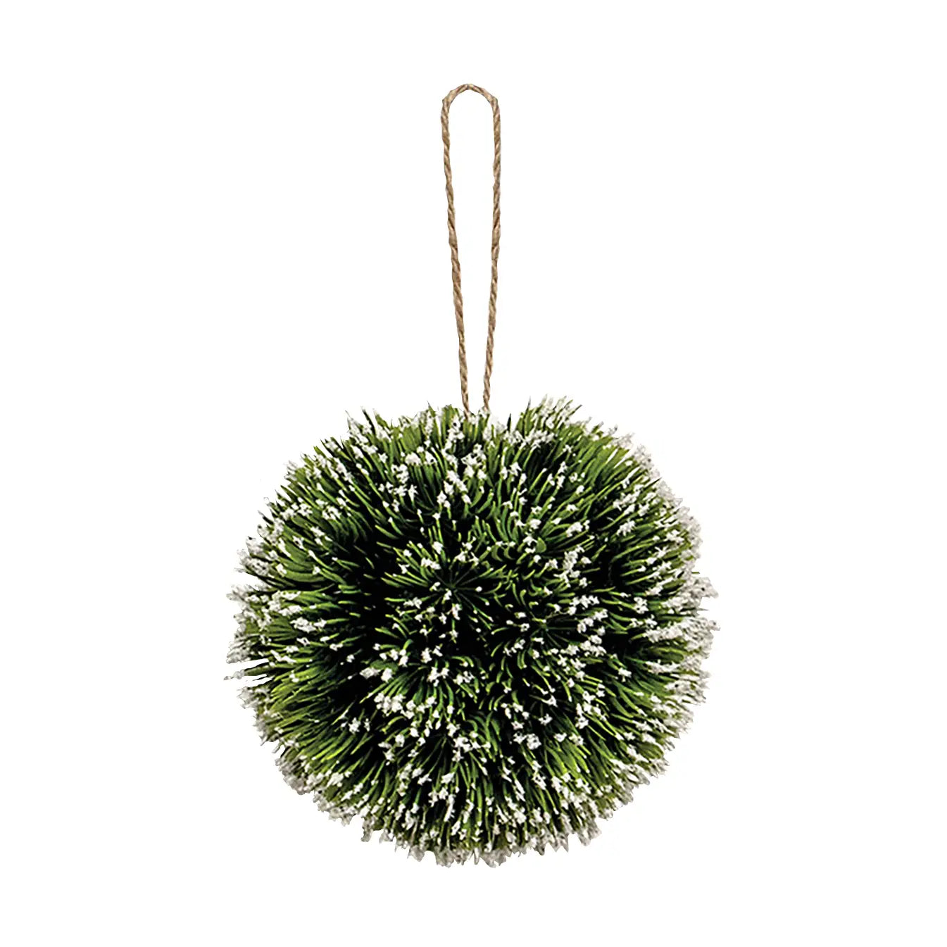 4.5" Snowy Pine Kissing Ball