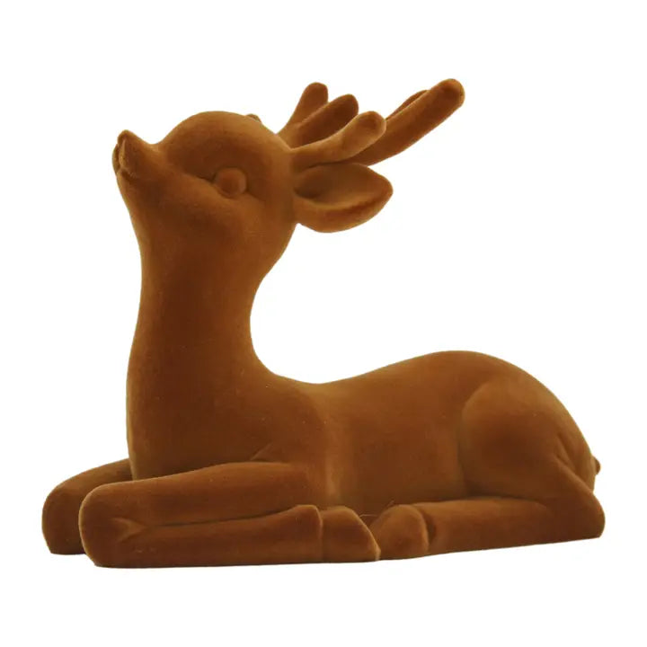 Yellow Ochre Porcelain Deer