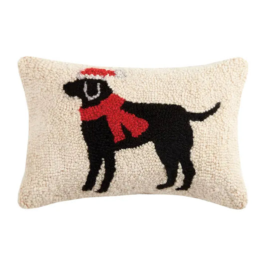 Christmas Black lab