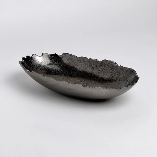 Black Oval Bowl