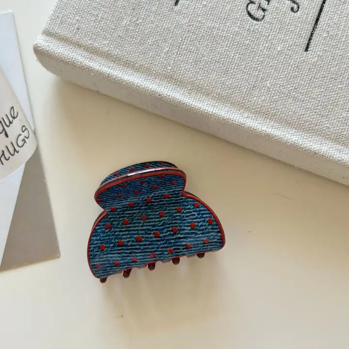 Smal Pattern Hair Claw