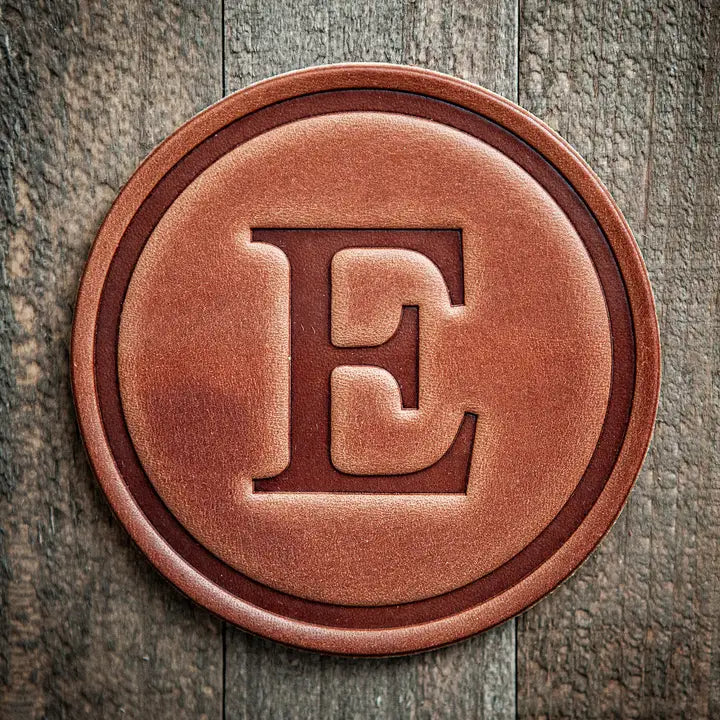 Monogram Leather Coaster