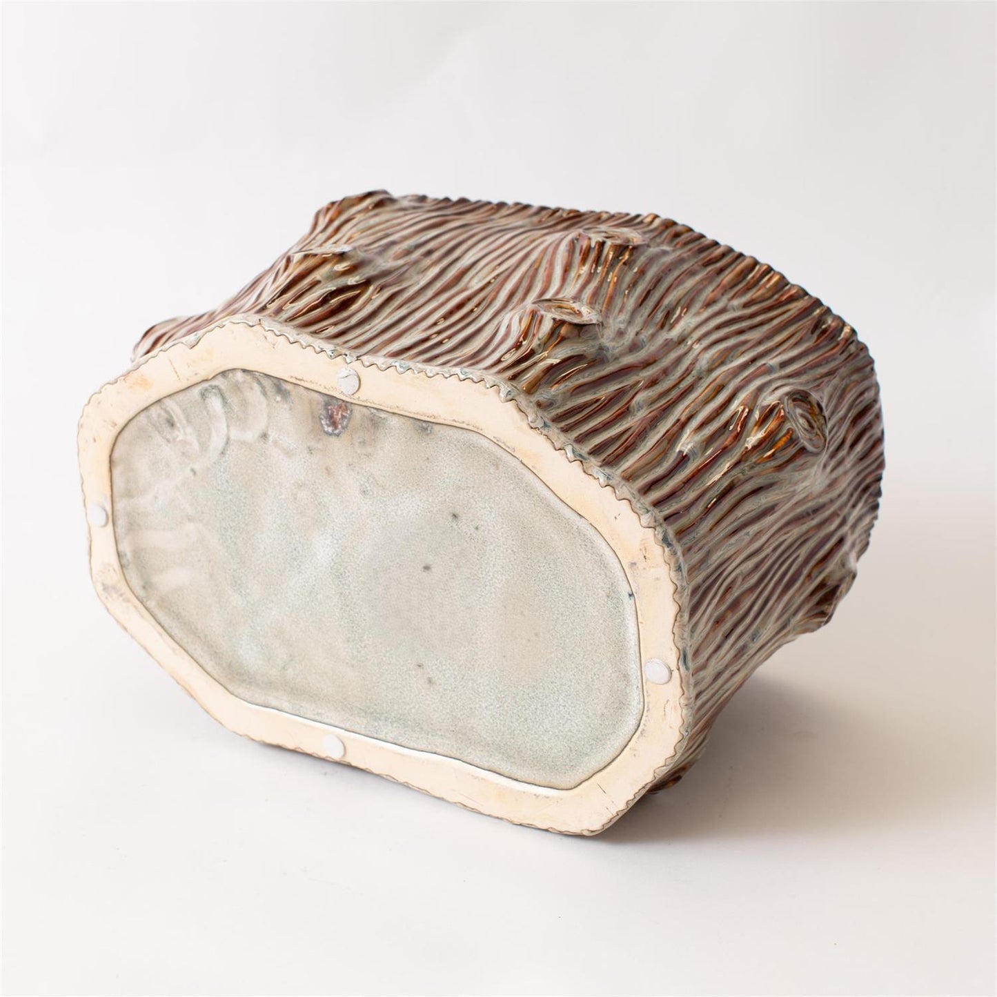 Large Faux Tree Stump Planter