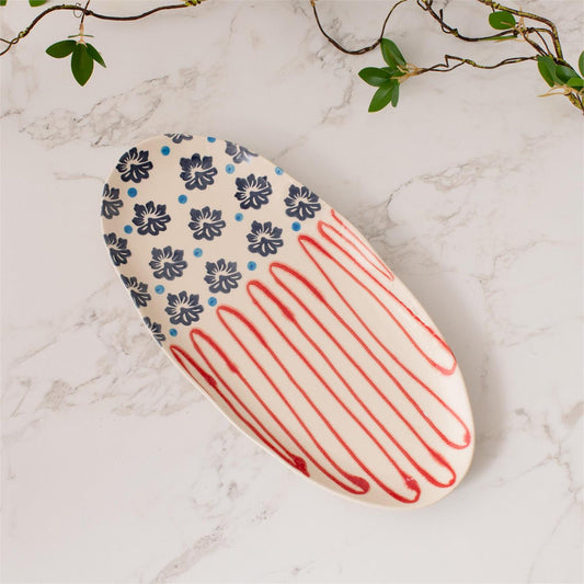 Stoneware Americana Platter