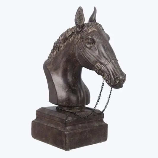 Resin Horse Bust