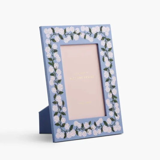Hydrangea Paper Wrapped Photo Frame
