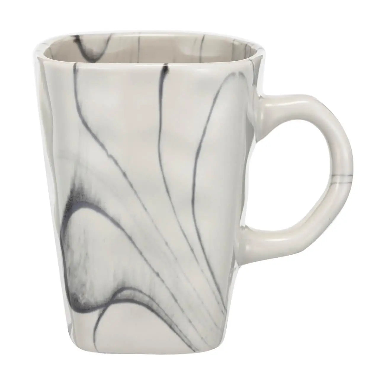 Marble Swirl Mug Gray