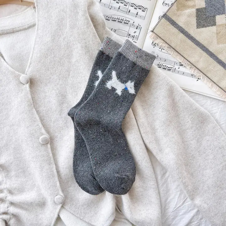 Dog Pattern Socks