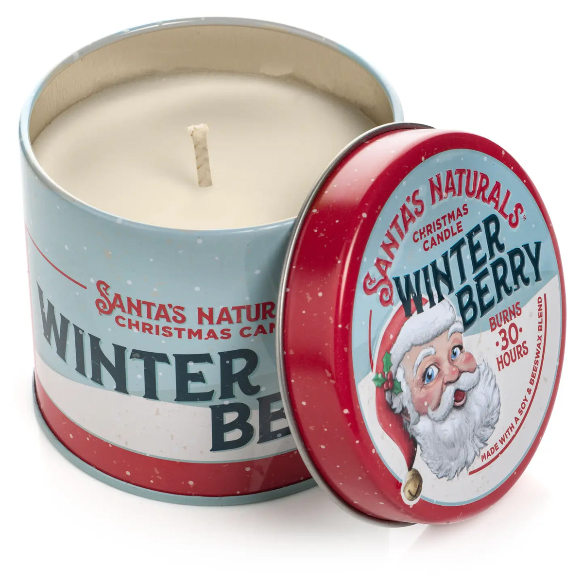 Santa's Naturals Winter Berry Candle